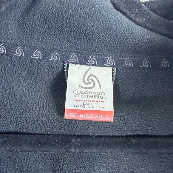 Colorado Clothing Black Tactical Jacket Large Sleeve Pocket - Picture 2 of 6